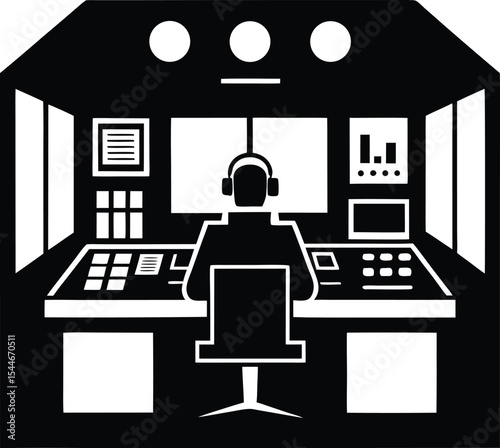 Studio Control Room Audio Engineering & Sound Production
