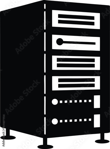 Powerful Server Rack High-Performance Data Center Technology