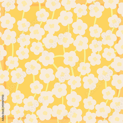 Print for kerchief, bandana, scarf, handkerchief, shawl, neck scarf. Squared pattern with ornament for fabric, textile, silk products. Paisley vector with abstract flowers. Floral folk tracery.