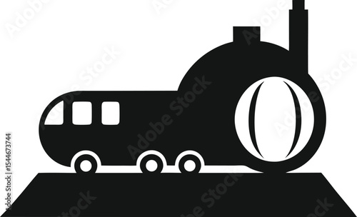 Futuristic Transportation Eco-Friendly Train Design Concept