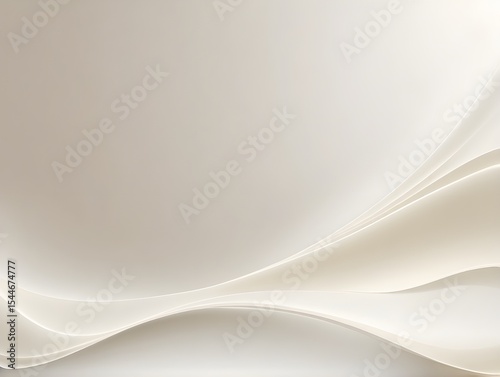 Smooth Ivory Background with Soft Blurred Edges