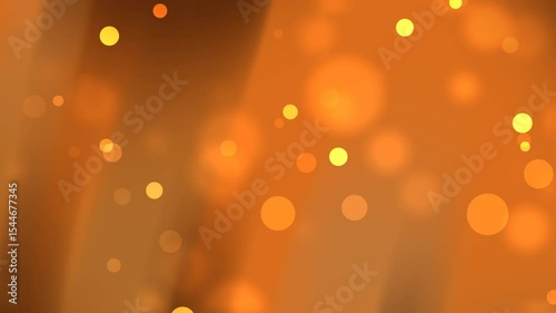 Abstract orange bokeh background.