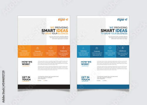 Corporate business flyer template design Minimal Poster Brochure Flyer design Layout background vector template A4  Design Template. official business advertising magazine poster flyer.