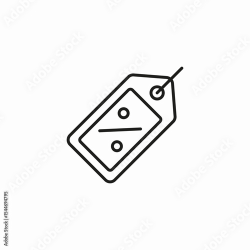 discount price tag icon sign vector