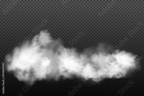 White cloudiness ,fog or smoke on dark checkered background