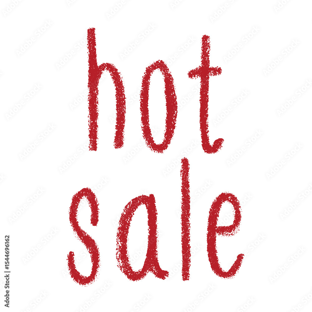 Hot sale lettering Handwritten word Modern brush calligraphy Template for marketing ad, print, web, banner, poster, flyer Ink illustration Hot sale lettering Handwritten word Modern brush calligraphy Template for marketing ad, print, web, banner, poster, flyer Ink illustration