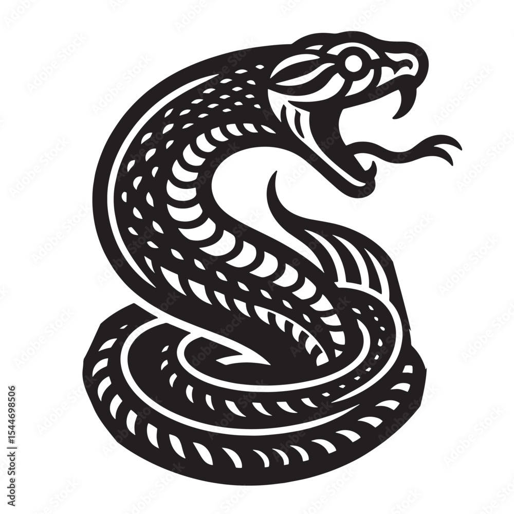 Obraz premium Hissing Snake 