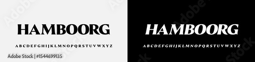 Elegant Minimalistic Font. Luxury lettering, suit for poster design, typography, and all graphic design needs. Come in editable vector. Elegant alphabet.