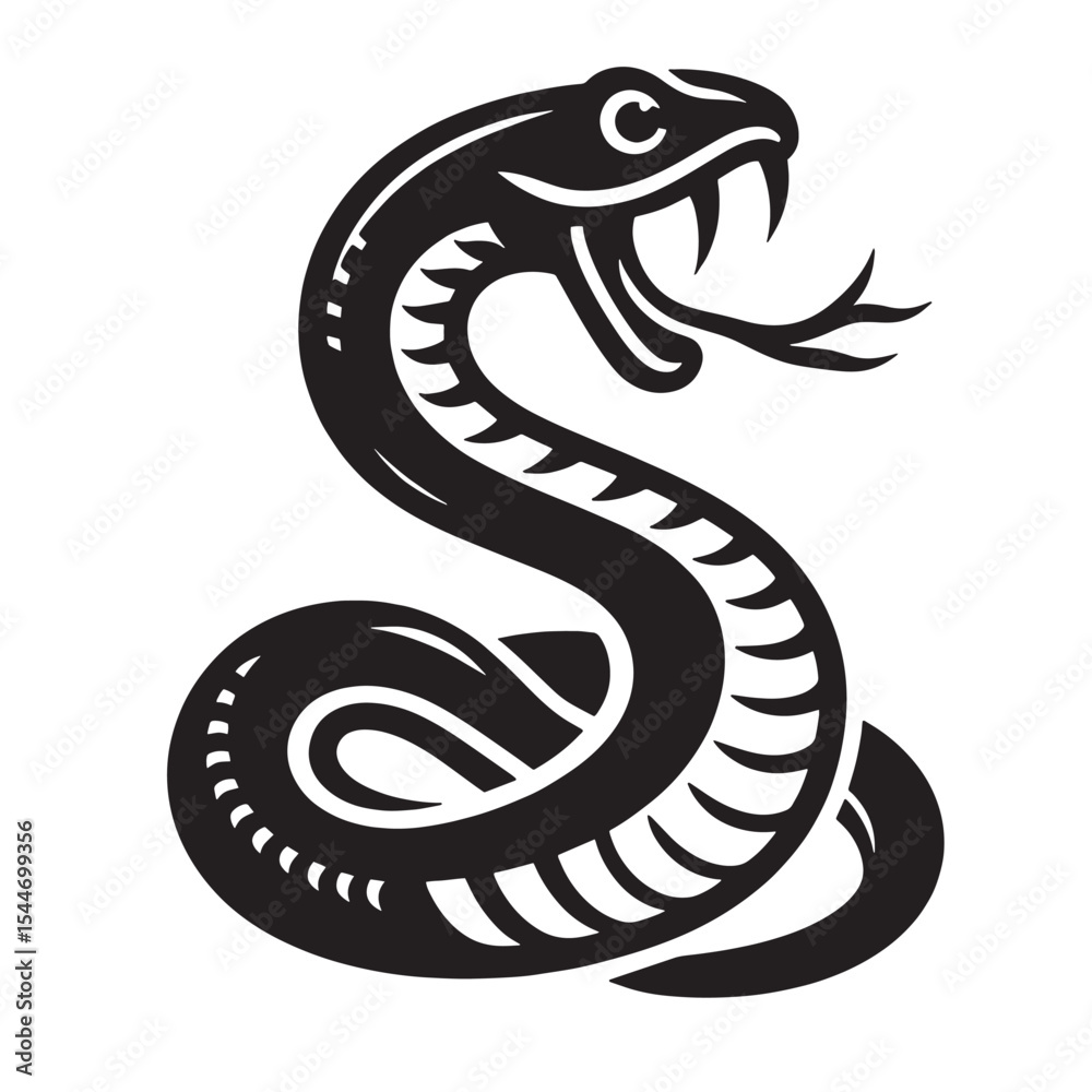 Fototapeta premium Hissing Snake 