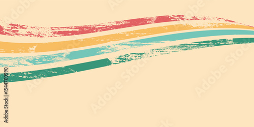 Groovy retro swirl burst, summer and carnival background