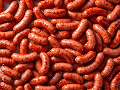 Pile of Grilled Sausages