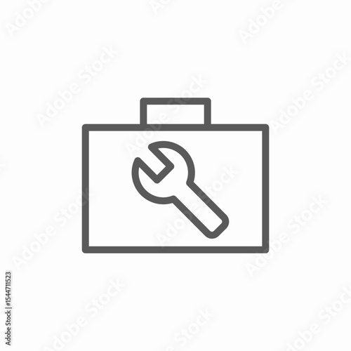repairment toolkit icon sign vector
