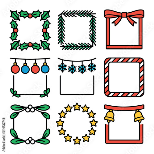 Festive Icon Frames