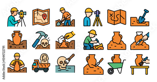 Archaeological Icon Stages