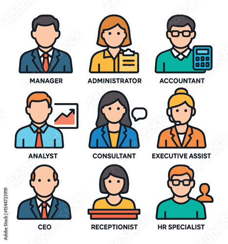 Office Role Icons