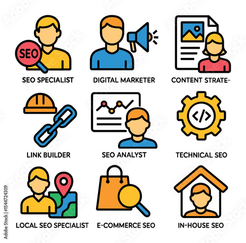 SEO Icon Grid