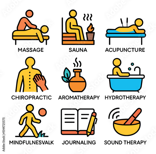 Wellness Icon Grid