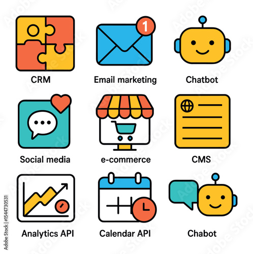 Tool Integration Icons
