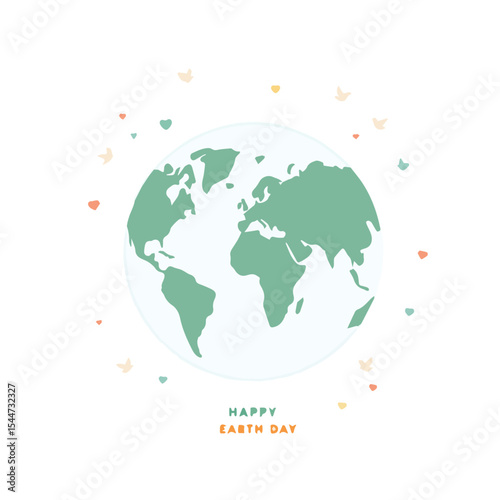 earth globe illustration