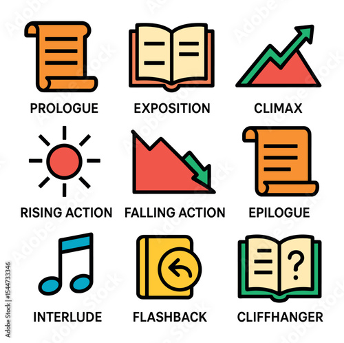 Narrative Structure Icons
