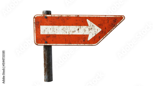 Left lane must turn left sign,Transparent background, PNG file