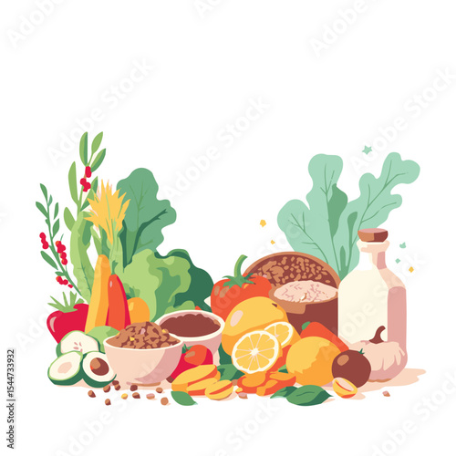fruits and vegetables