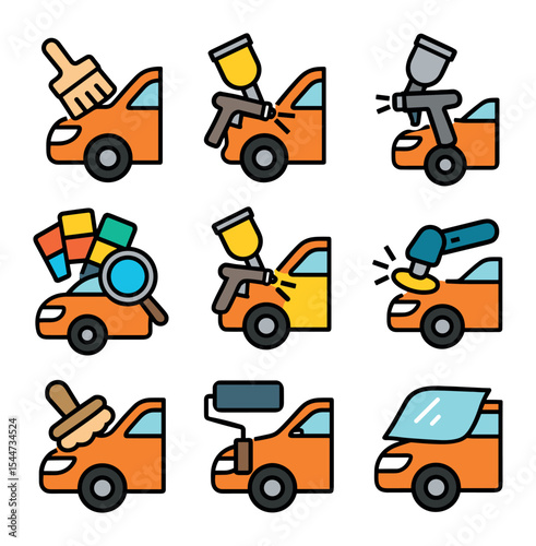 Paint Service Icons