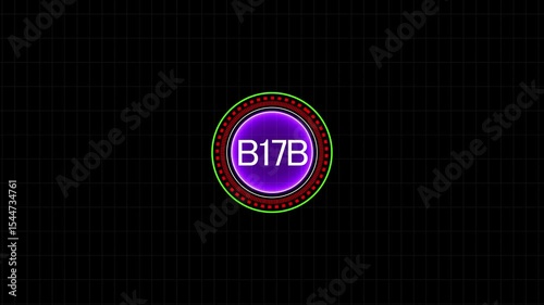 B17B Business company commerce technology marketing concept with refresh or recycle icon, B17B business partnership marketing and management, 4k video motion