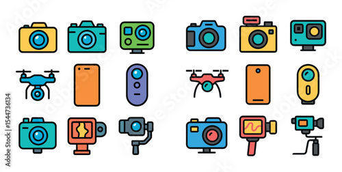Nine Camera Icons