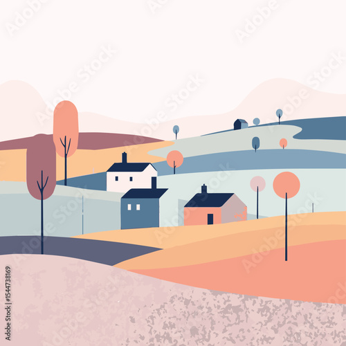 Rolling Hillside Village
