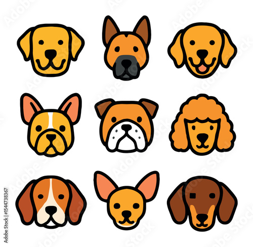 Dog Breed Icons