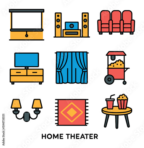 Home Theater Icons