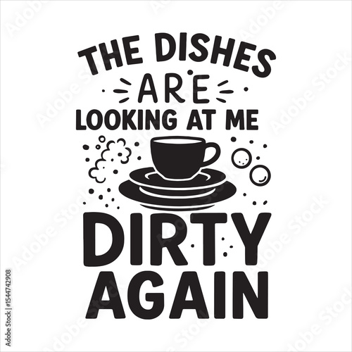 Funny Dish Towels SVG