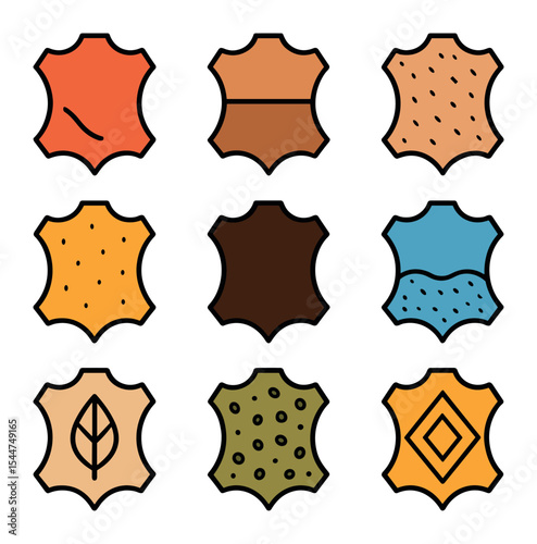 Leather Types Grid