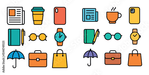 Handheld Icons Grid