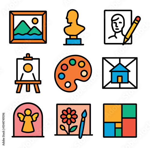 Art Icons Grid