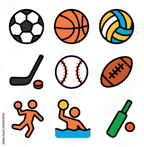 Team Sports Icons