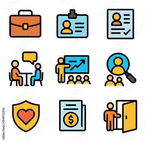 HR Icon Grid