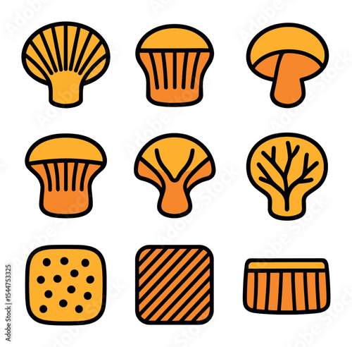 Fungus Gills Icons
