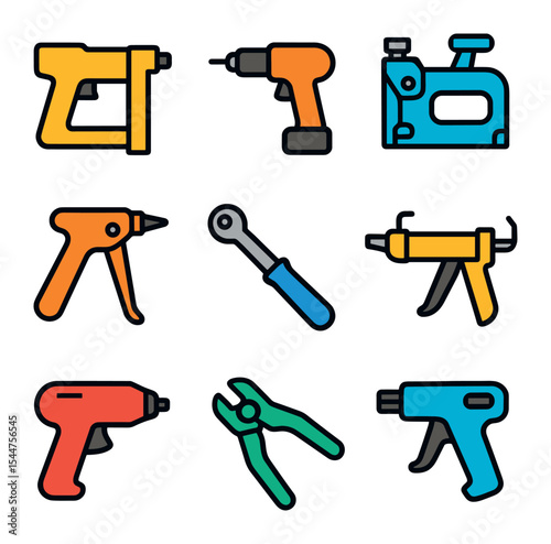 Nine Fastening Tools