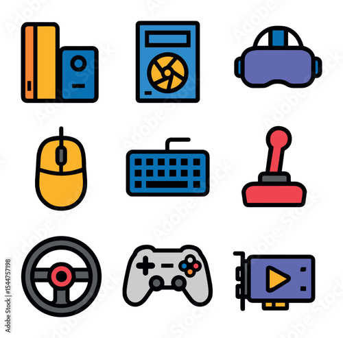 Gaming Gear Icons