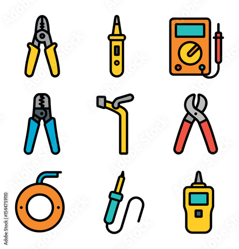Electrical Tools Icons