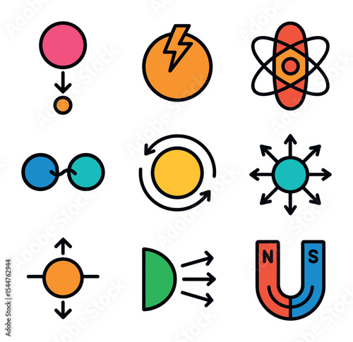 Fundamental Forces Icons