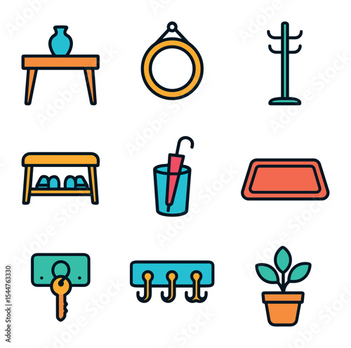 Entryway Icon Grid