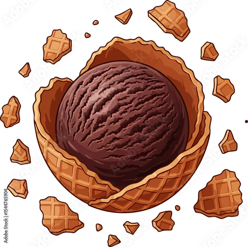 A Crushed Cone