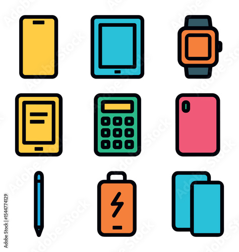 Colorful Device Icons