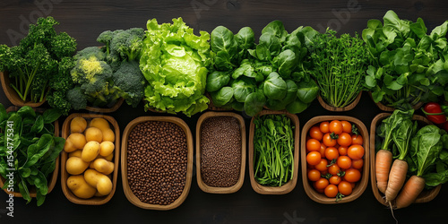 Enhancing food security through agritech innovations urban farms vegetables healthy eating aerial perspective