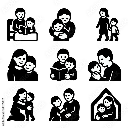 Parent-Child Icon Se