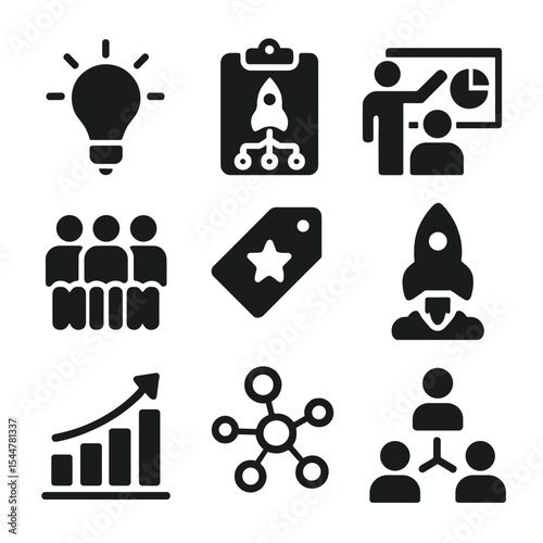 Startup Icons Grid