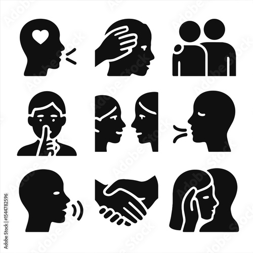 Thoughtful Gesture Icons
